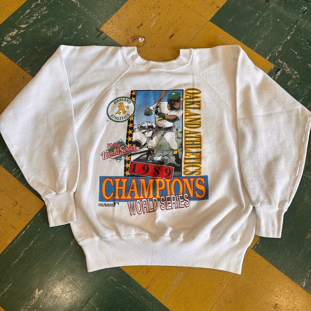 1989 World Series Champs Oakland Athletics Sweatshirt